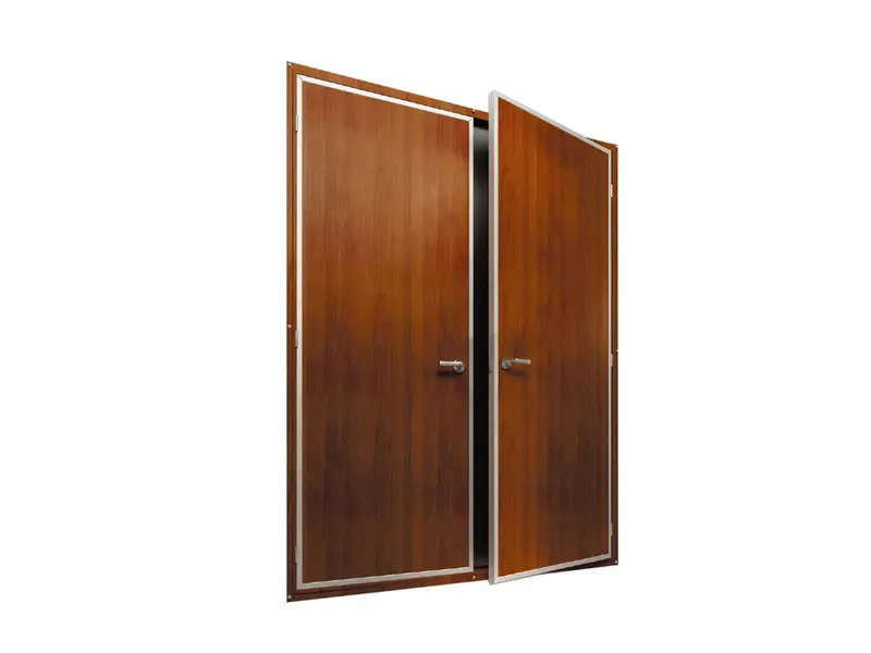 A60 Class double leaf fireproof door