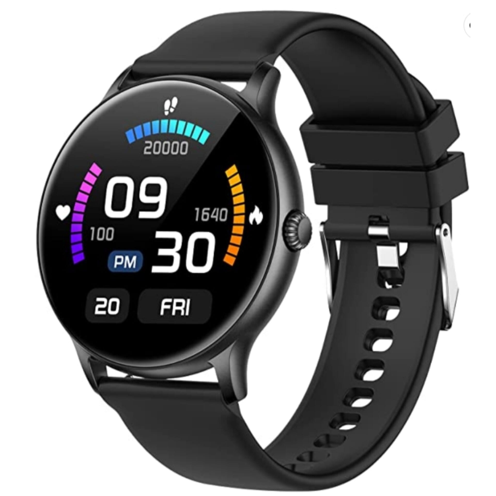 Fire-Boltt Phoenix Smart Watch with Bluetooth Calling 1.3",120+ Sports Modes, 240*240 PX High Res with SpO2, Heart Rate Monitoring & IP67 Rating