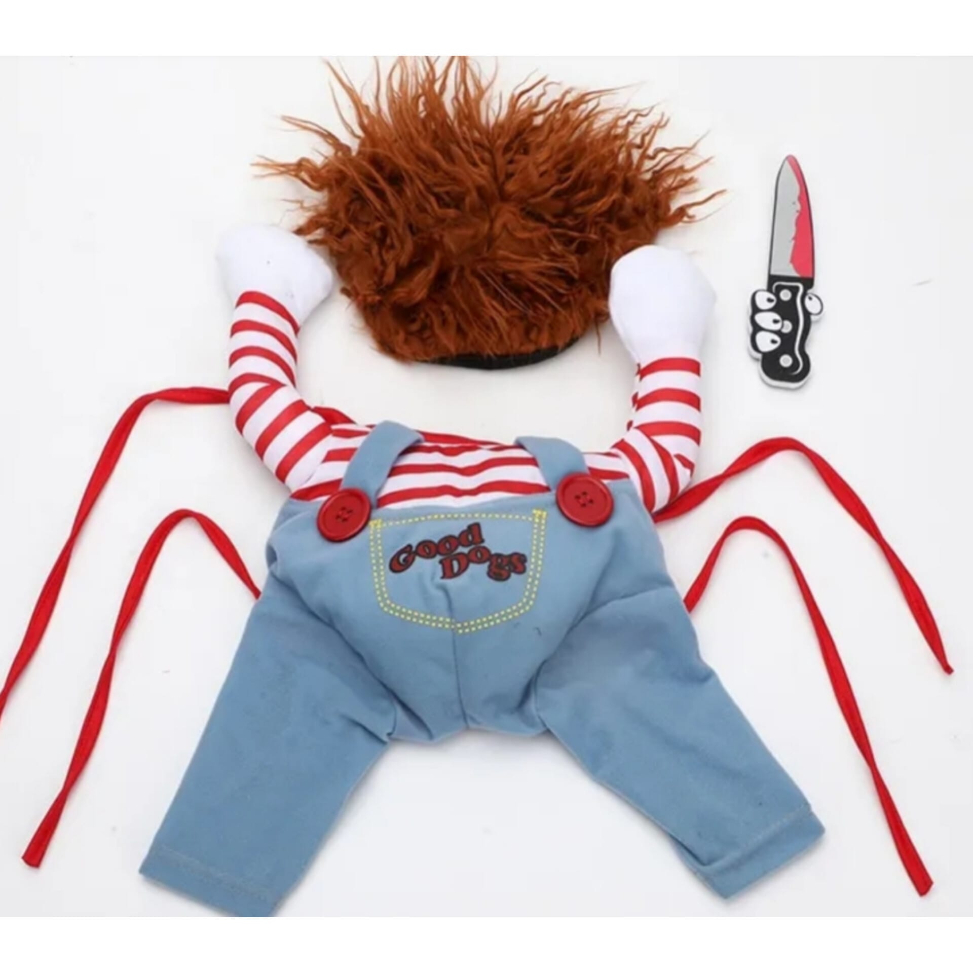 Halloween Pet Costume Pet Dog Funny Clothes Adjustable Dog Cosplay Costume Scary Costume Party Gatherings - Image 3