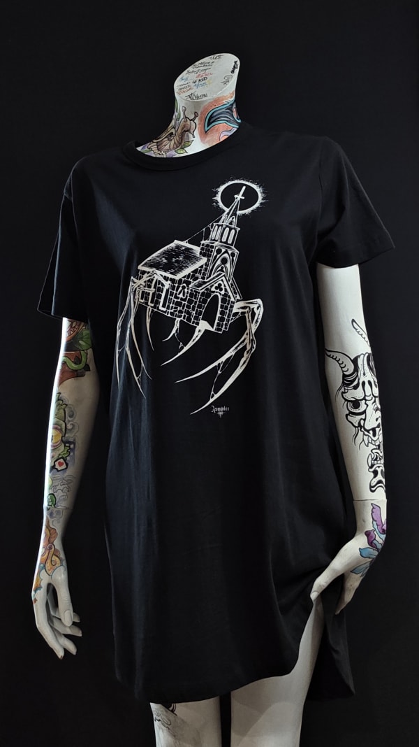 T-Shirt - L'église Démoniaque - OVERSIZE