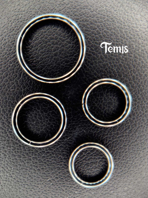 Anneaux 1,2mm - Argenté