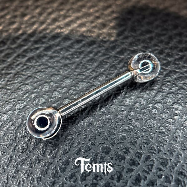 Barbel Pierre 1,6mm - Blanc Transparent