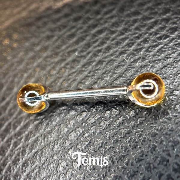 Barbel Pierre 1,6mm - Ambrée