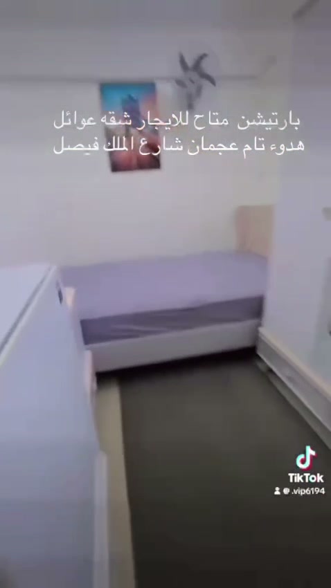 بارتشن مع شاشة تلفزيون وثلاجة للعائلات في النعيمية 2 - شارع الملك فيصل