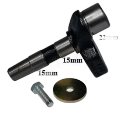 Virabrequim MSI 2,6 ML (P/ Rolam. Mancal 15 X 15) - 7028