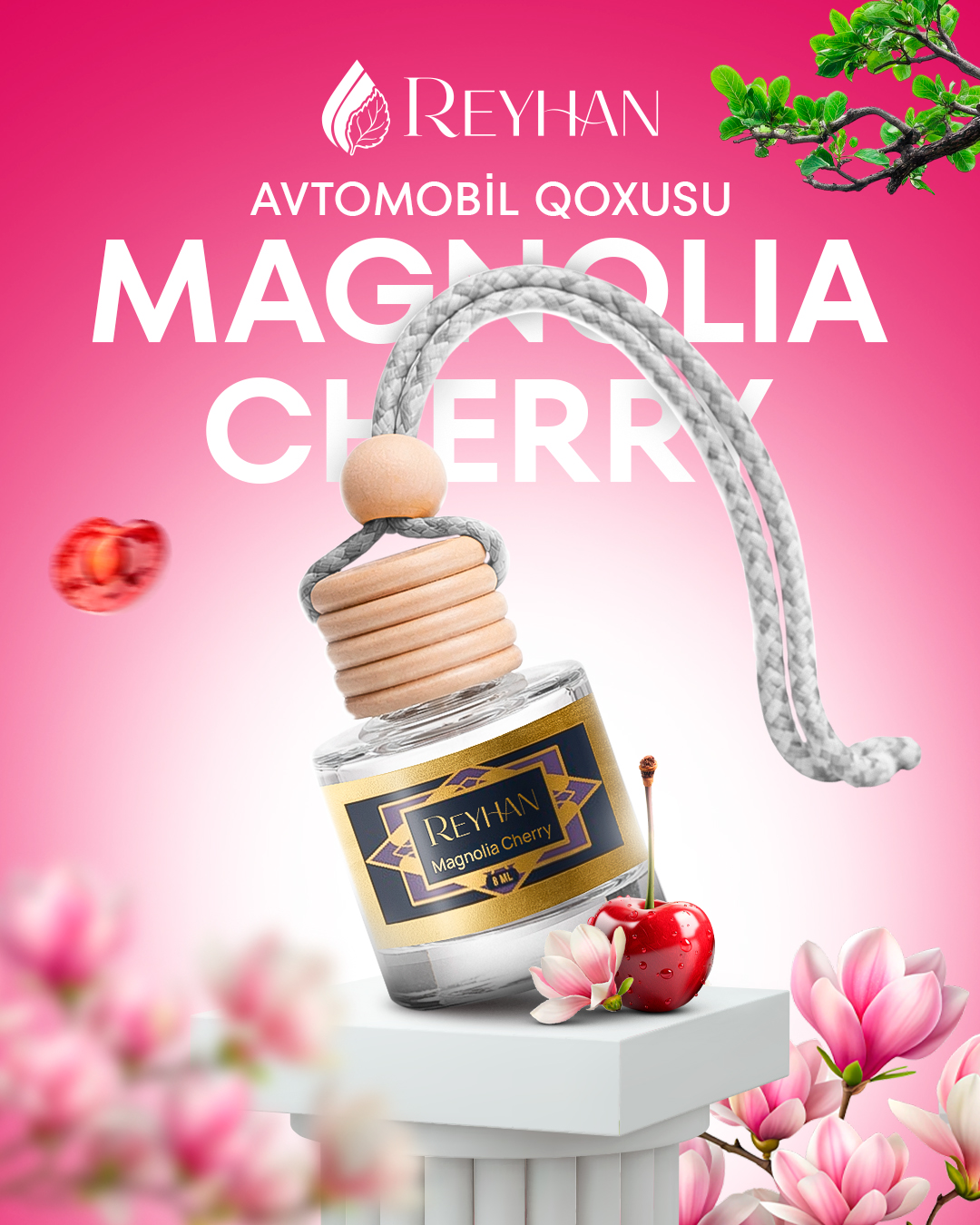 Magnolia & Cherry