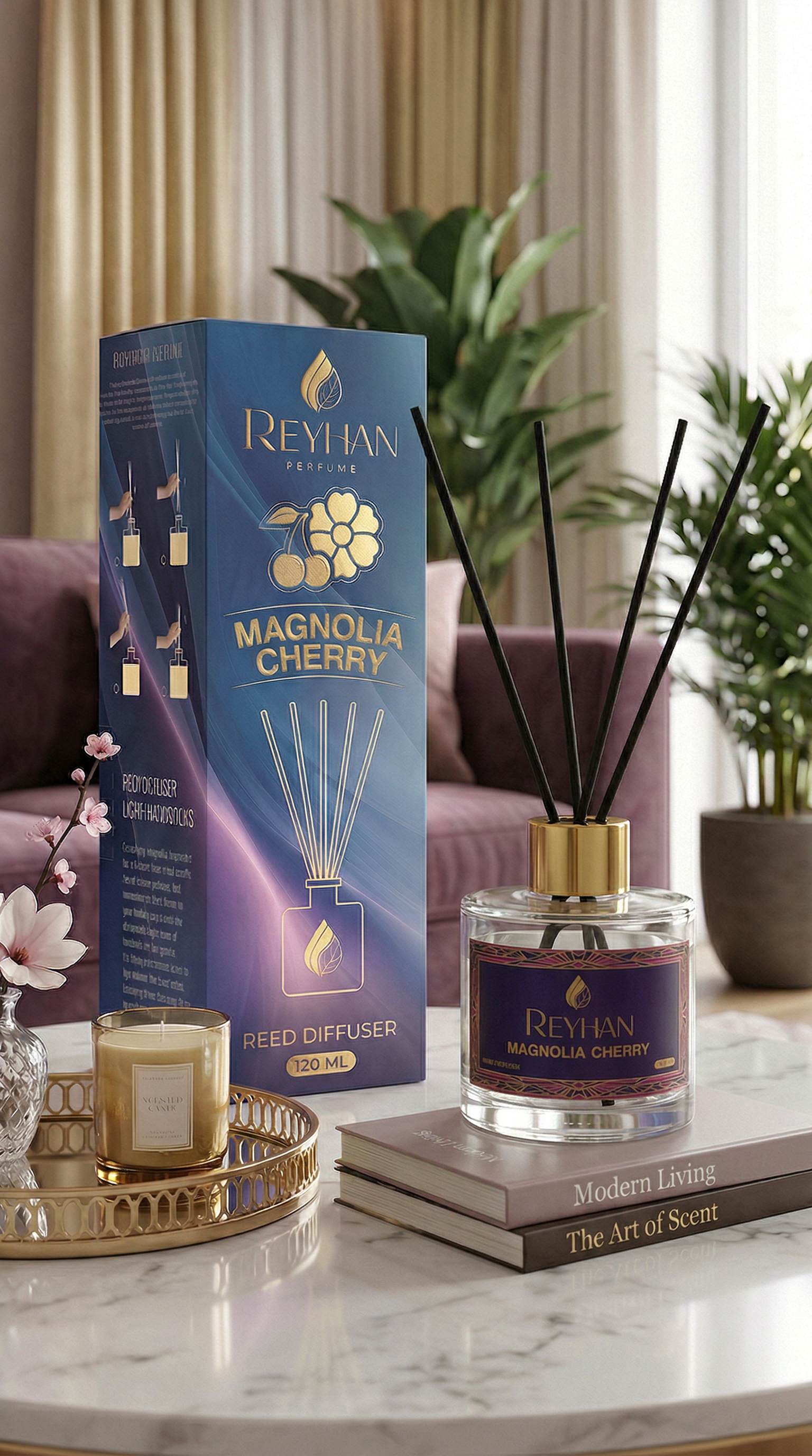 Magnolia & Cherry