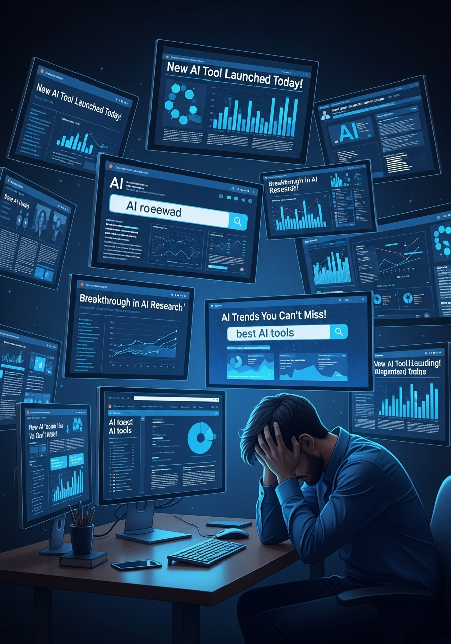 Caminho em floresta nevada