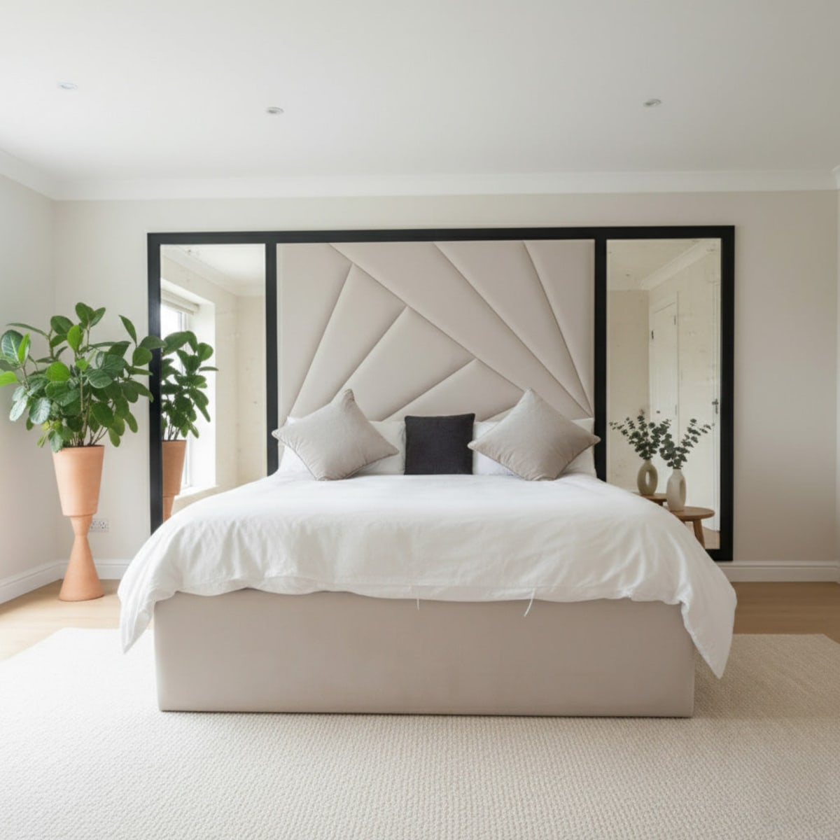 Bologna Mirror Luxury bed