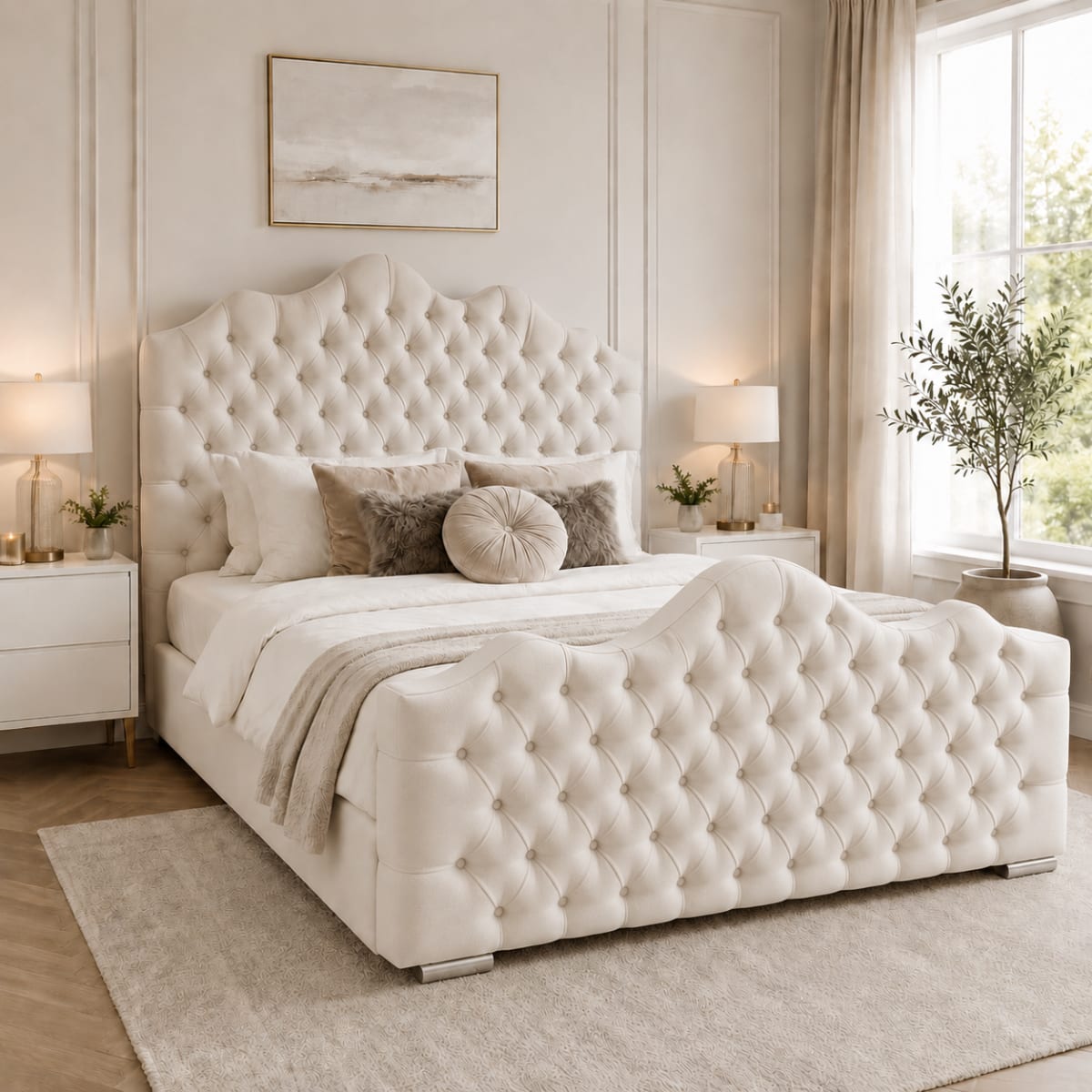 Toledo Chesterfield Bed
