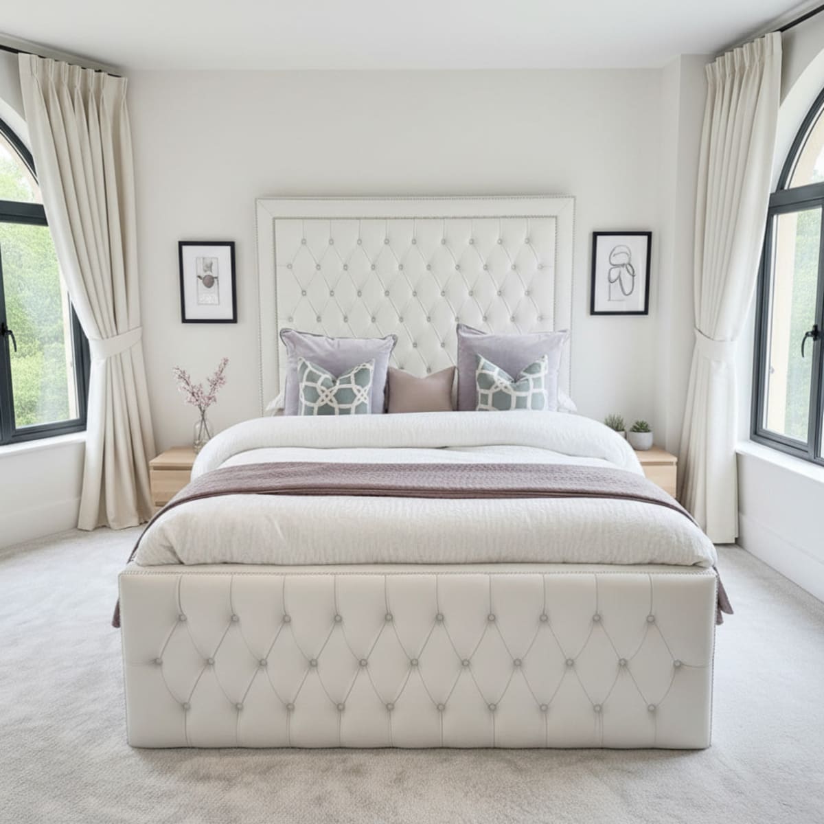 Cadiz Upholstery Chesterfield bed