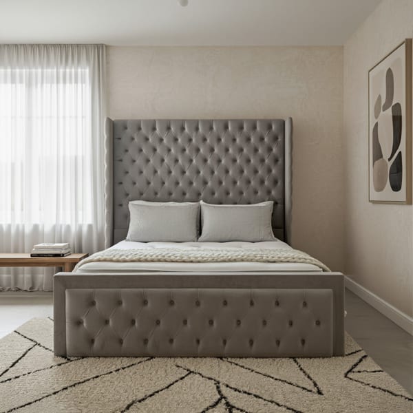 Luxembourg Wing Chesterfield Bed