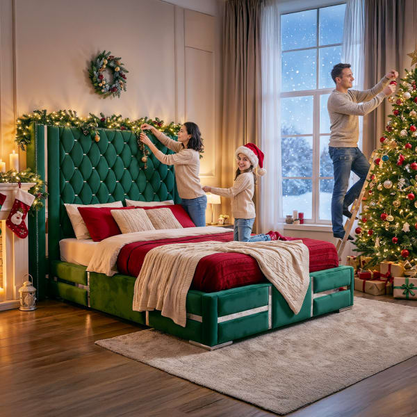 Miami Emerald Luxury Bed