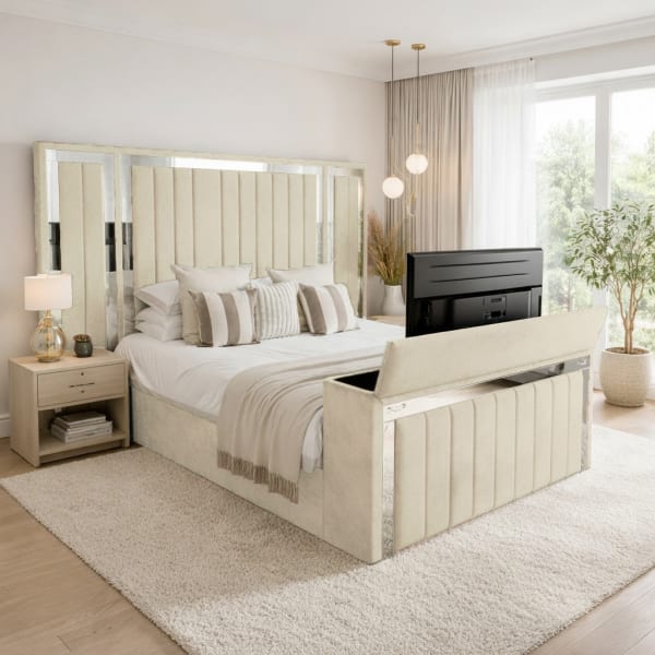 Wells Mirror Tv Bed