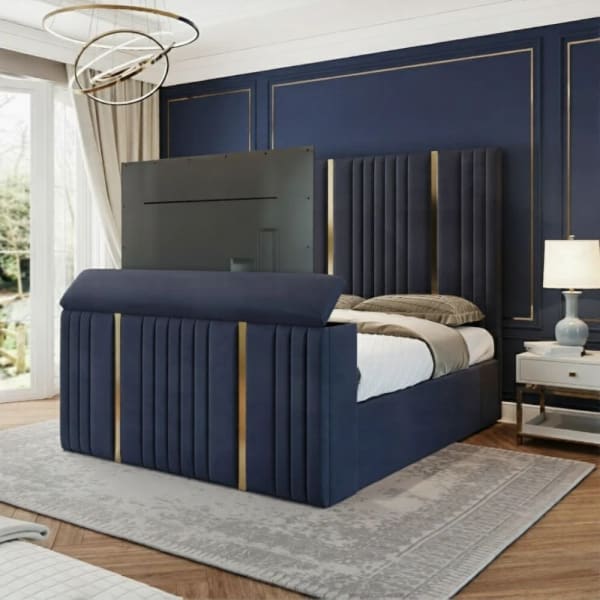 Crawley Strip Tv Bed
