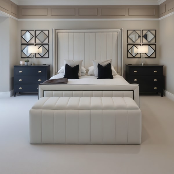 Hamburg Wing Fooboard Bed