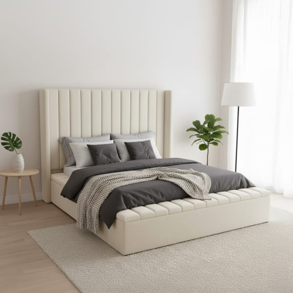 Bordeaux Signature Wing Bed