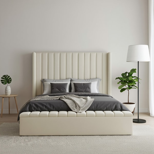 Bordeaux Signature Wing Bed