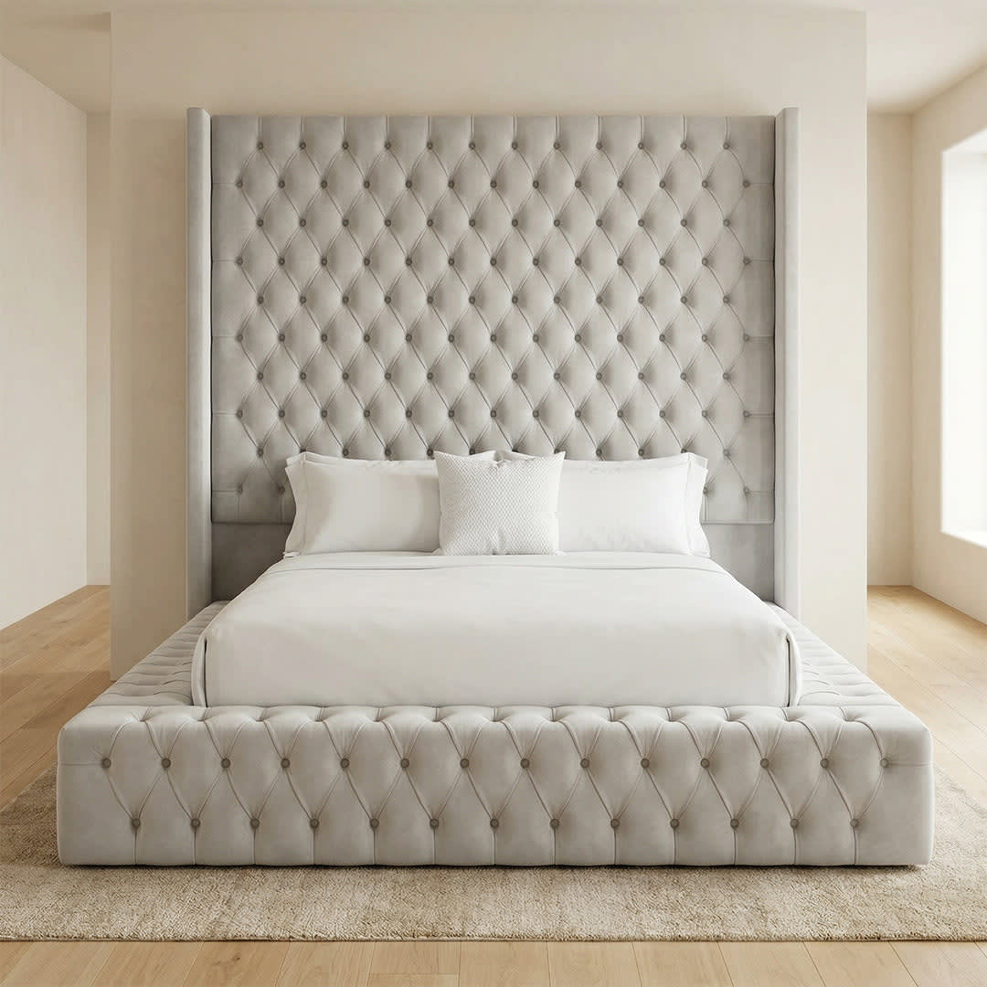 Naples Wingback Chesterfield Bed
