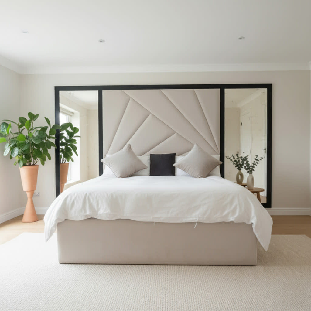 Bologna Mirror Luxury bed