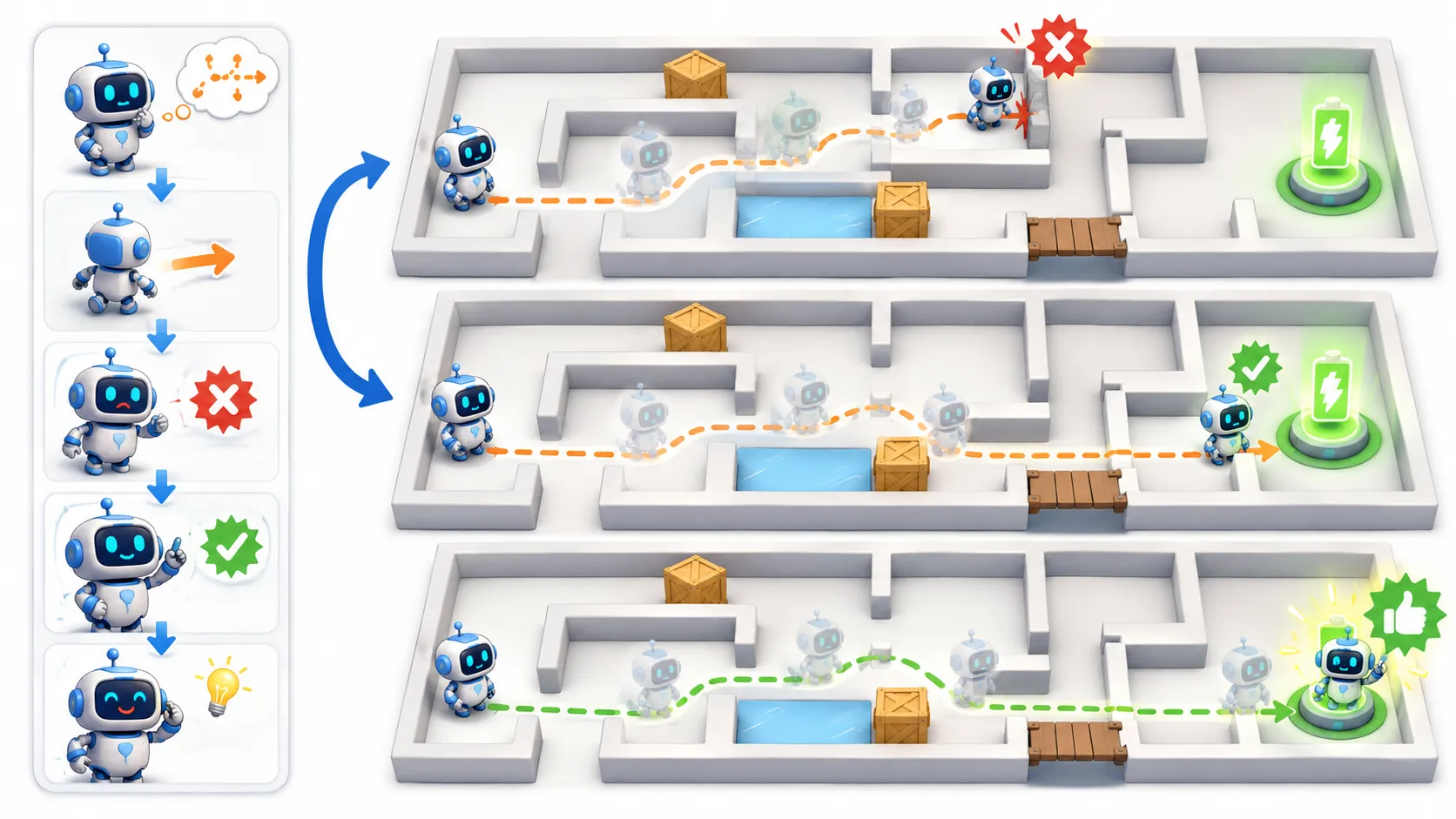 reinforcement learning maze example