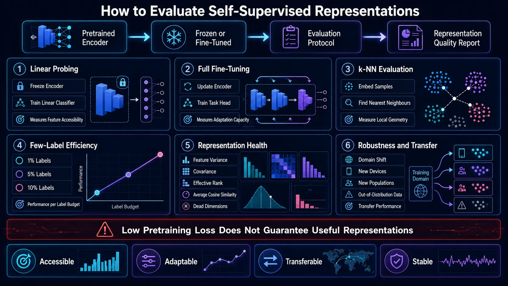 self supervised learning evaluation metrics