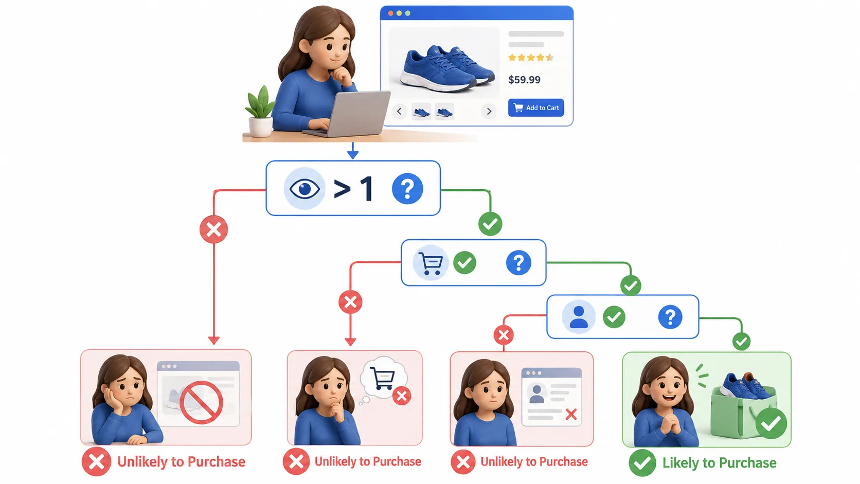 how decision tree makes predictions