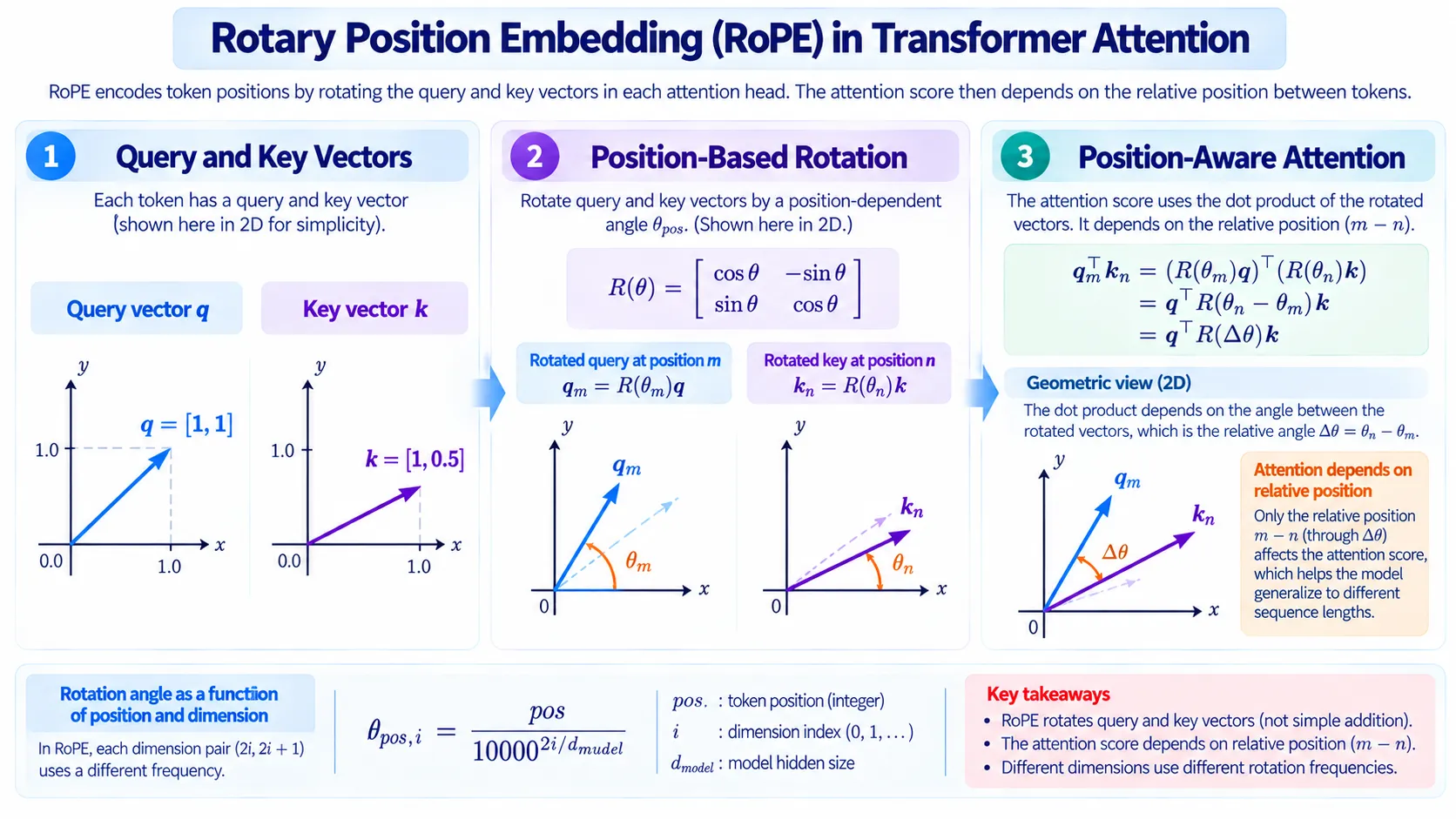 rotary position embedding rope