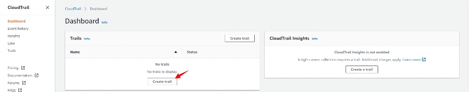 CloudTrail-Dashboard