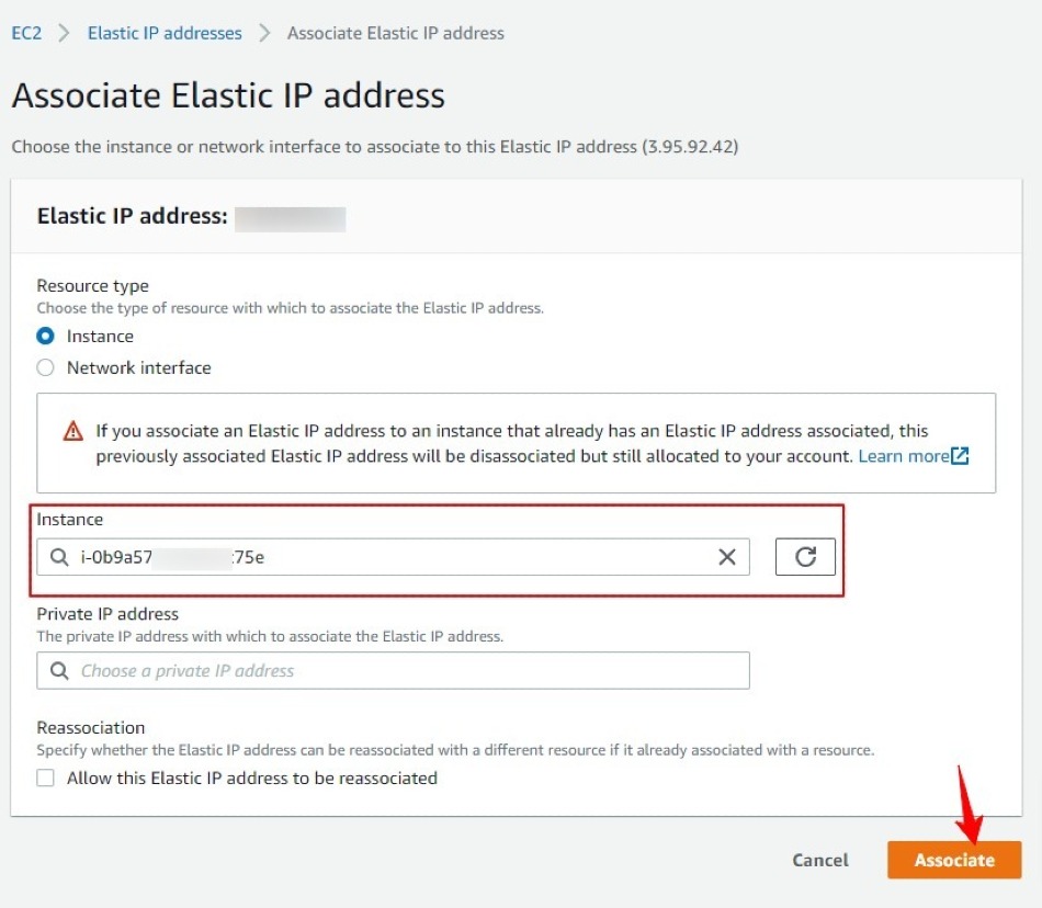 Associate-Elastic-IP-address