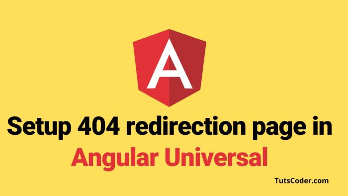 How to Configure Angular Universal's 404 Redirection for Improved SEO