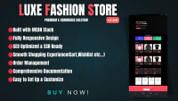 Luxe Fashion Store - Complete E-commerce Solution | MEAN Stack