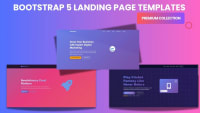 Premium Bootstrap 5 Landing Page Templates - Responsive & Modern Designs