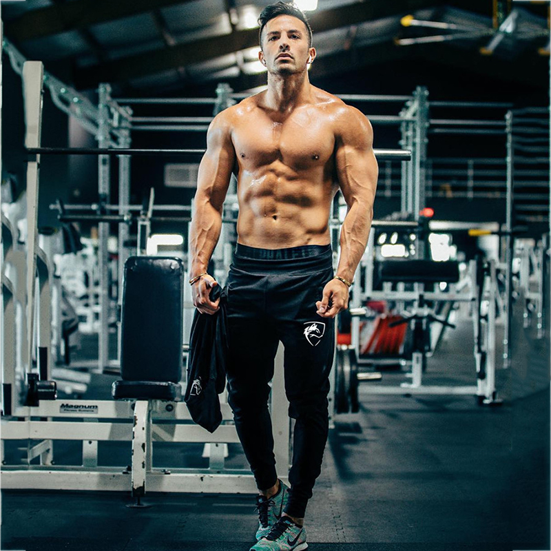 A man in a gym