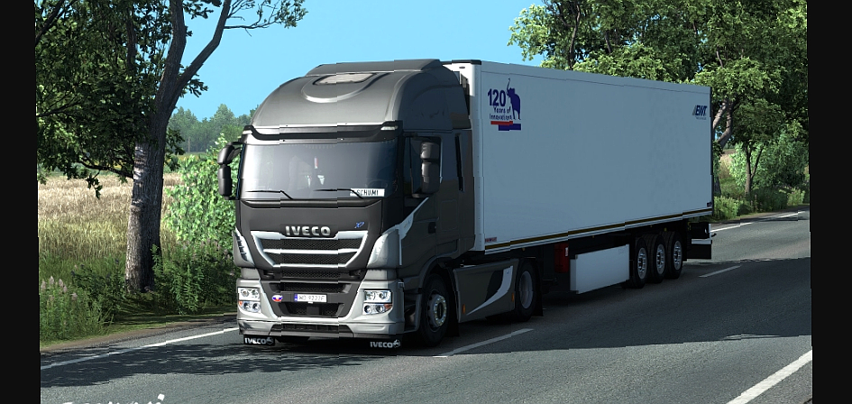МОД Iveco Hi-Way Reworked v4.5 ДЛЯ EURO TRUCK SIMULATOR 2