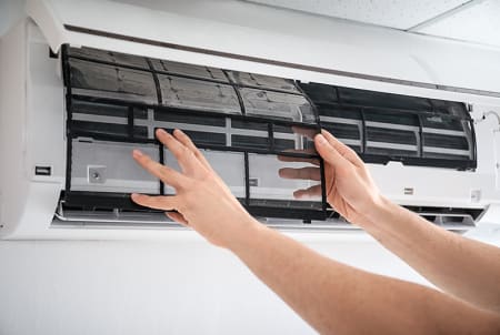 Aircon Dismantle & Re-install