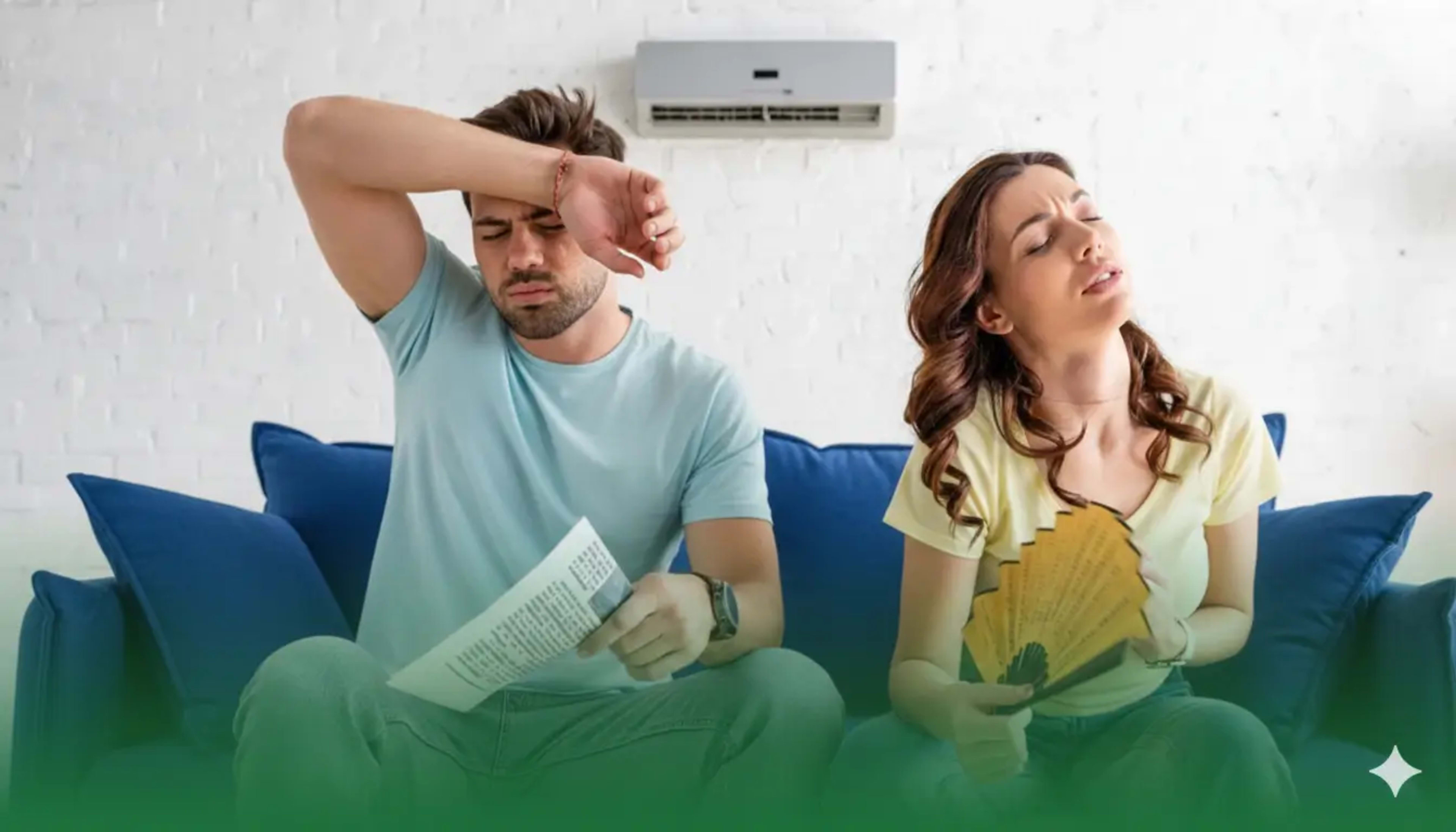Why is my aircon blowing warm air?