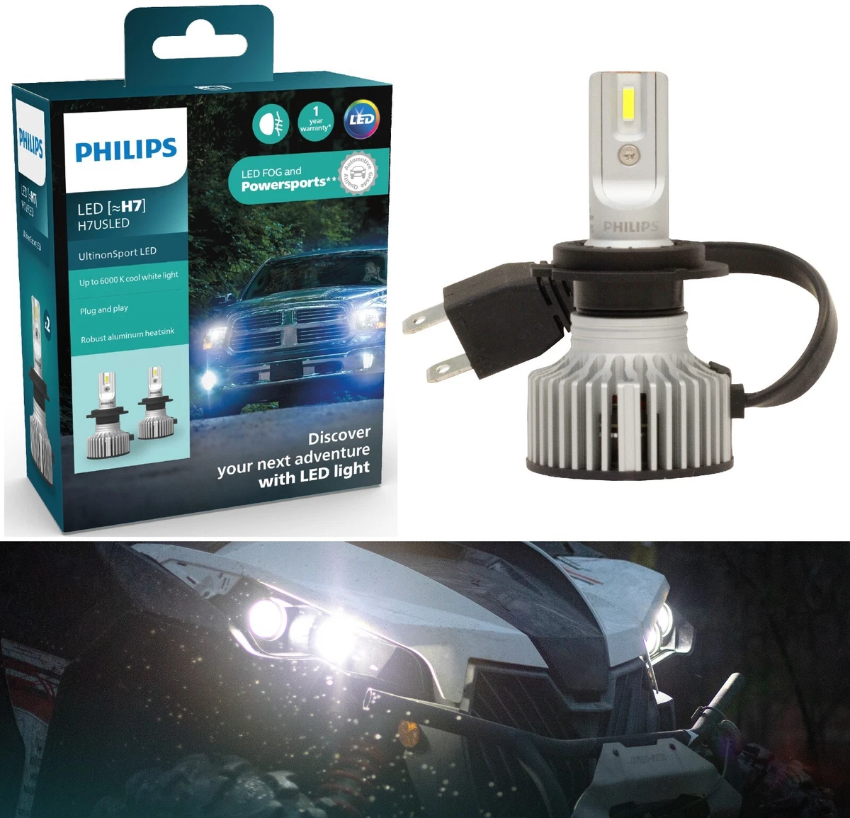 Faro antiniebla LED