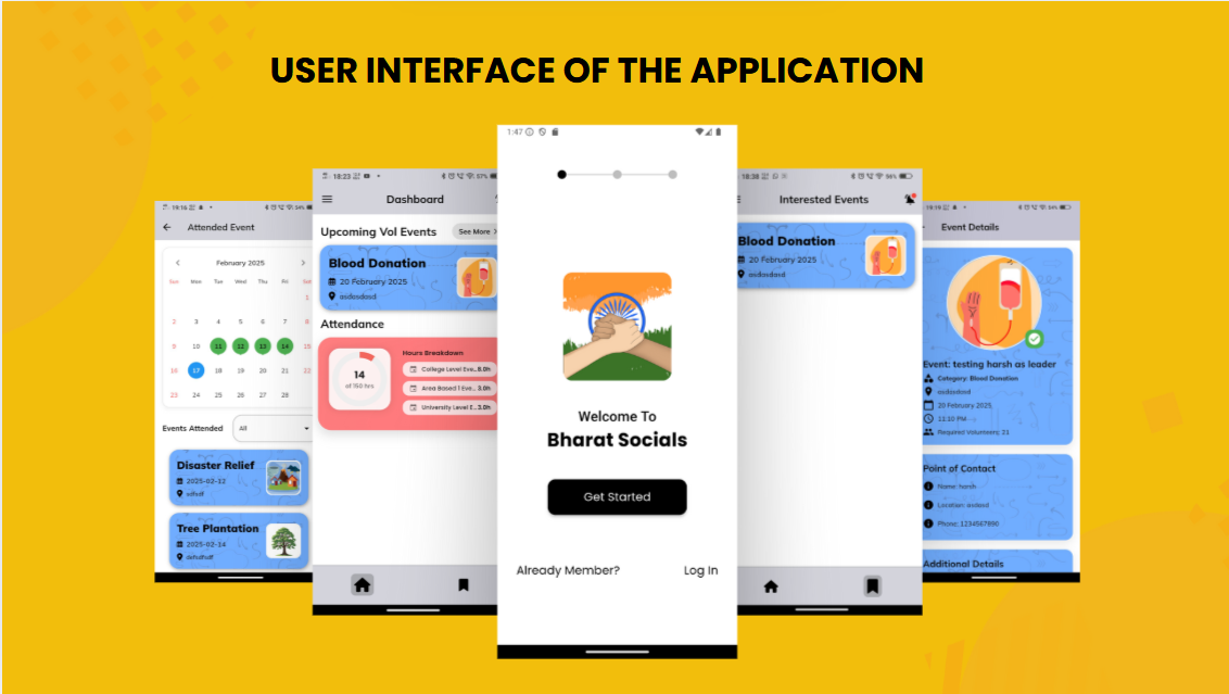 Bharat Socials (Team Project)