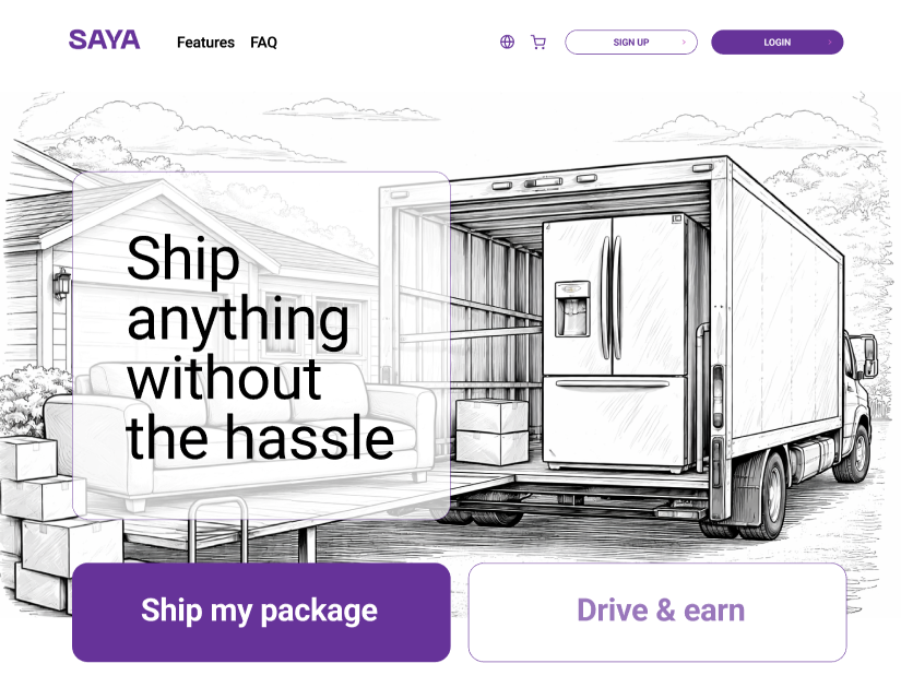 saya main page