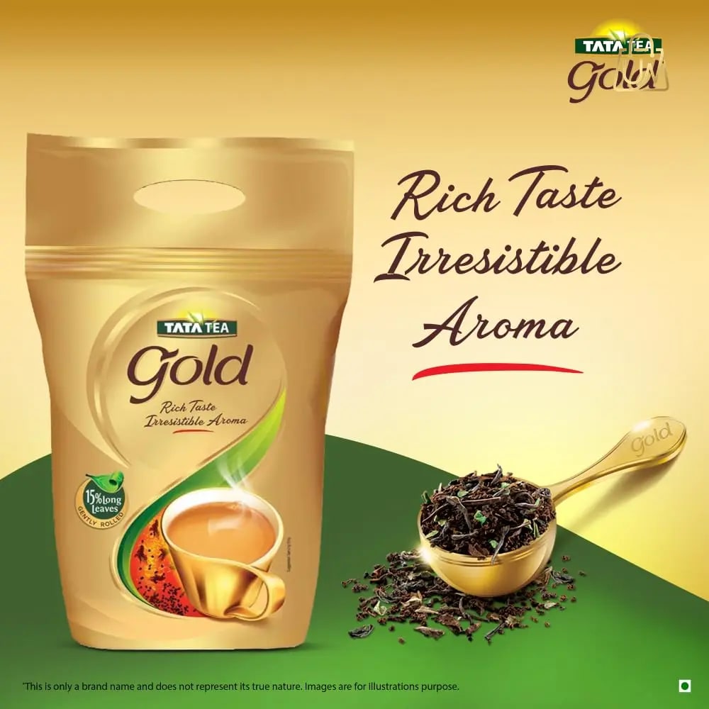 Tata Tea Gold | Premium Assam Blend with Aromatic Long Leaves (1kg)