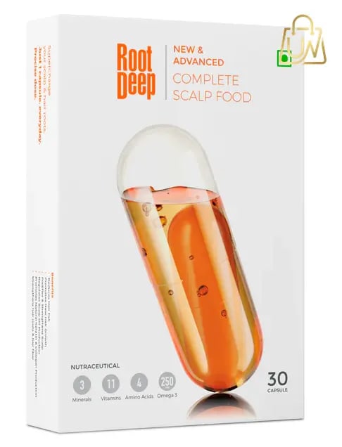 Brillare Root Deep – बालों के लिए पावरफुल ओरल न्यूट्रिशन (30 कैप्सूल)