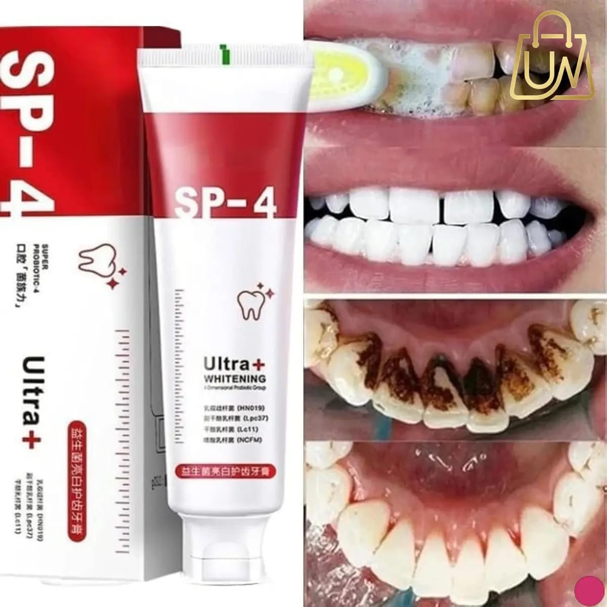INDU CORE GLOW SP4 ANTI-CAVITY TOOTHPASTE
