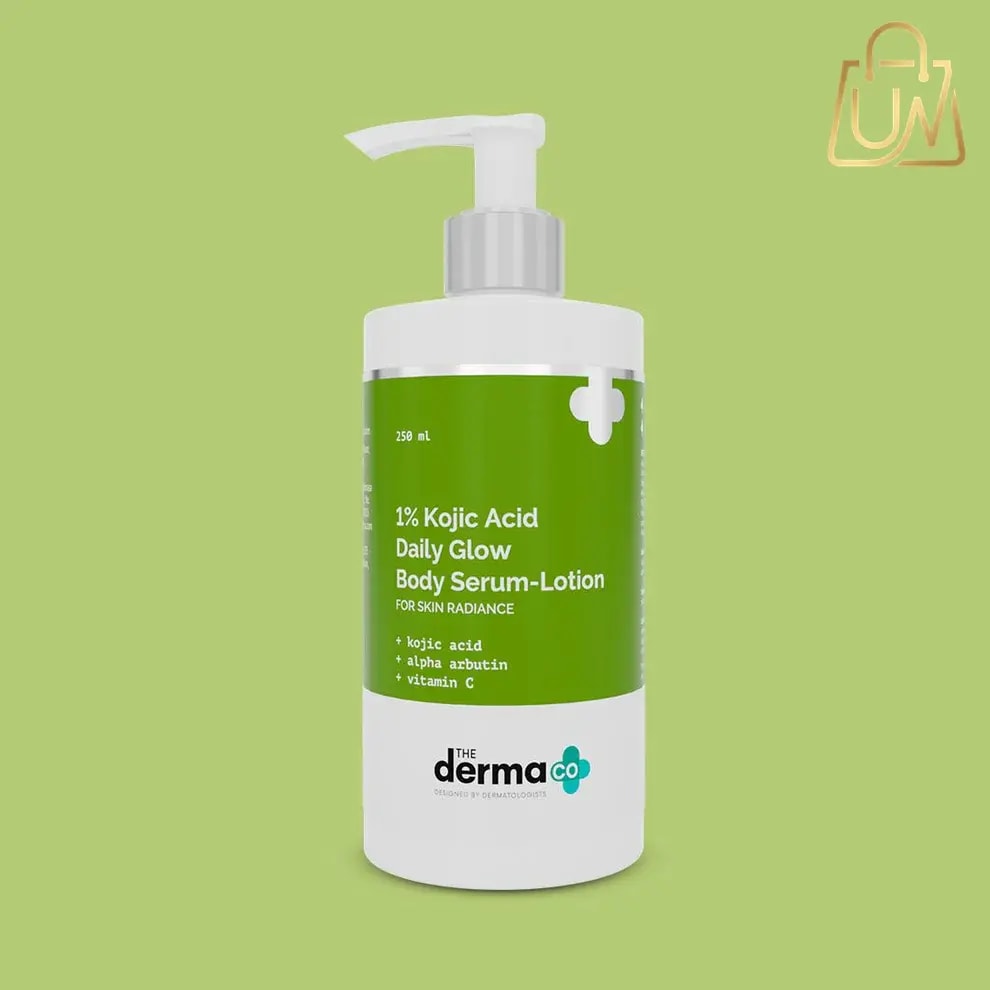 The Derma Co. 1% Kojic Acid Daily Glow Body Serum-Lotion (250 ml)