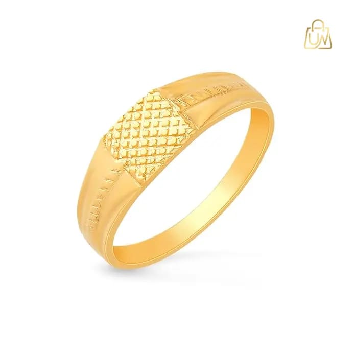 Malabar Gold & Diamonds 1.09GM 18KT Yellow Gold Kids Ring (Size 6)