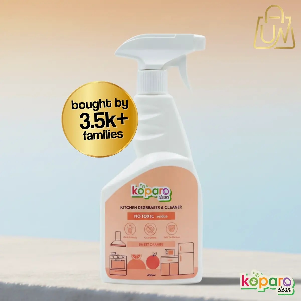 Koparo Natural Kitchen Cleaner & Degreaser