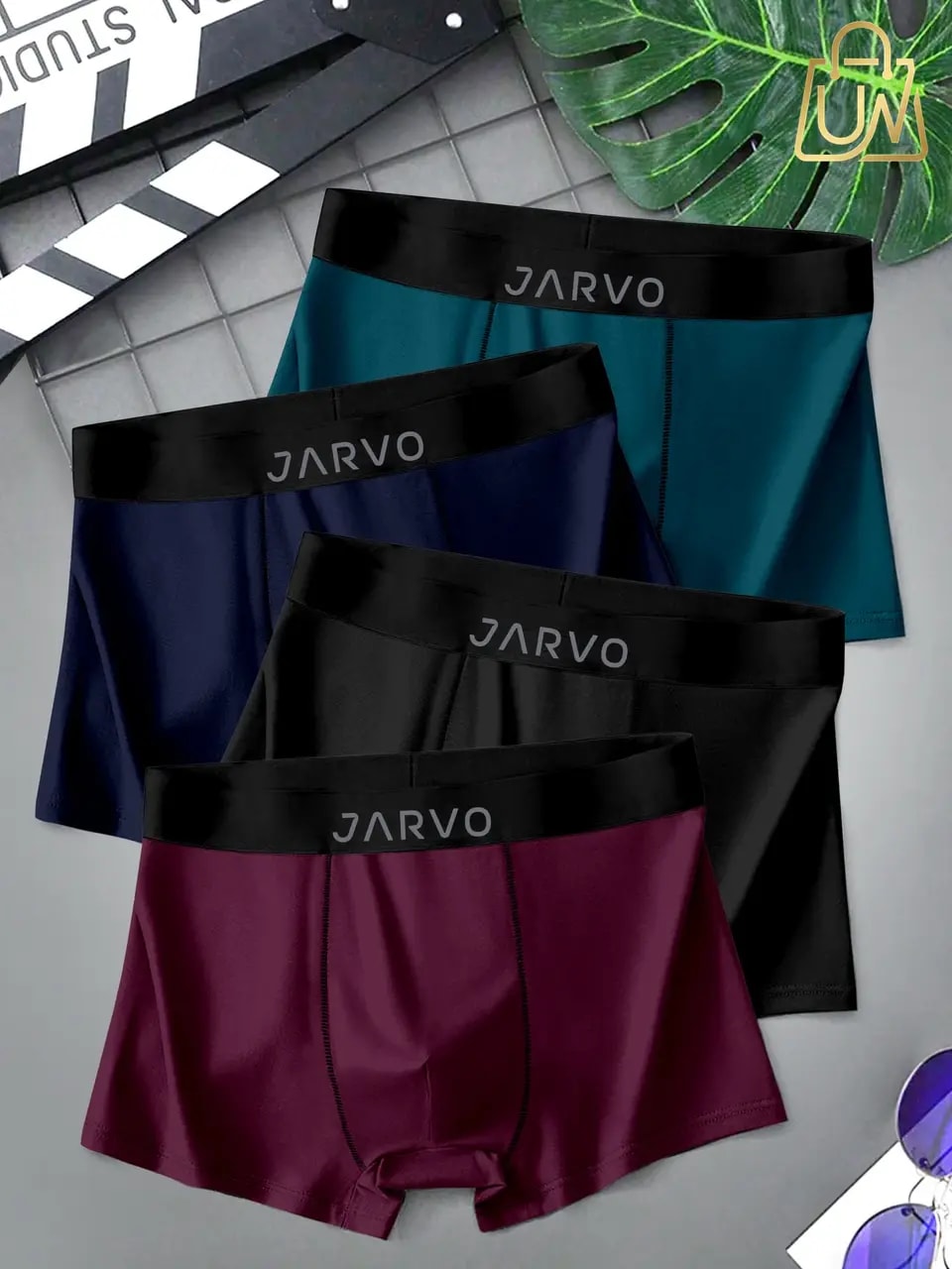 Jarvo Men's Premium Nylon Fabric Briefs – Breathable & Stretchable Daily Wear