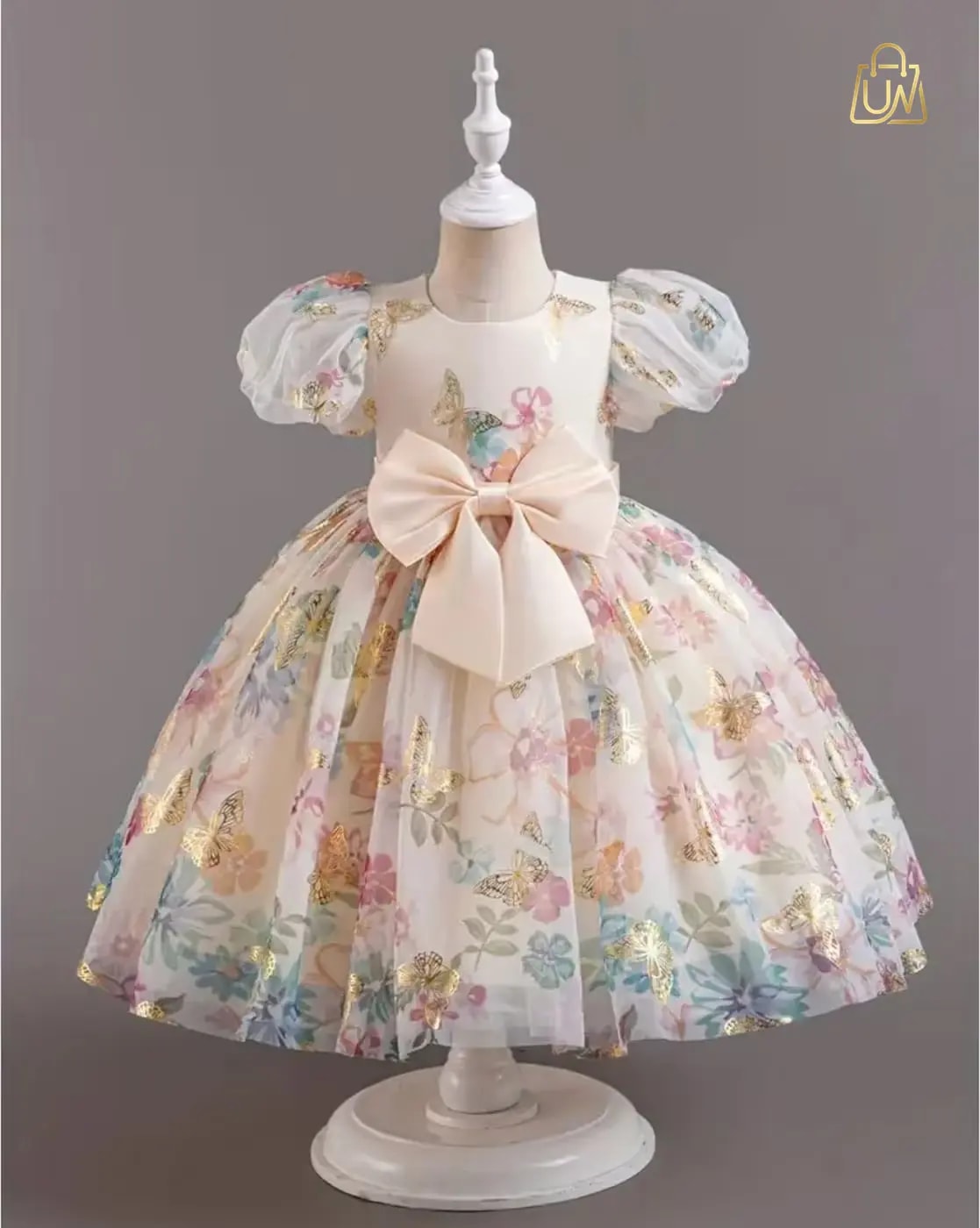 Stylish & Comfortable Girls' A-Line Dress – Perfect for Daily Wear