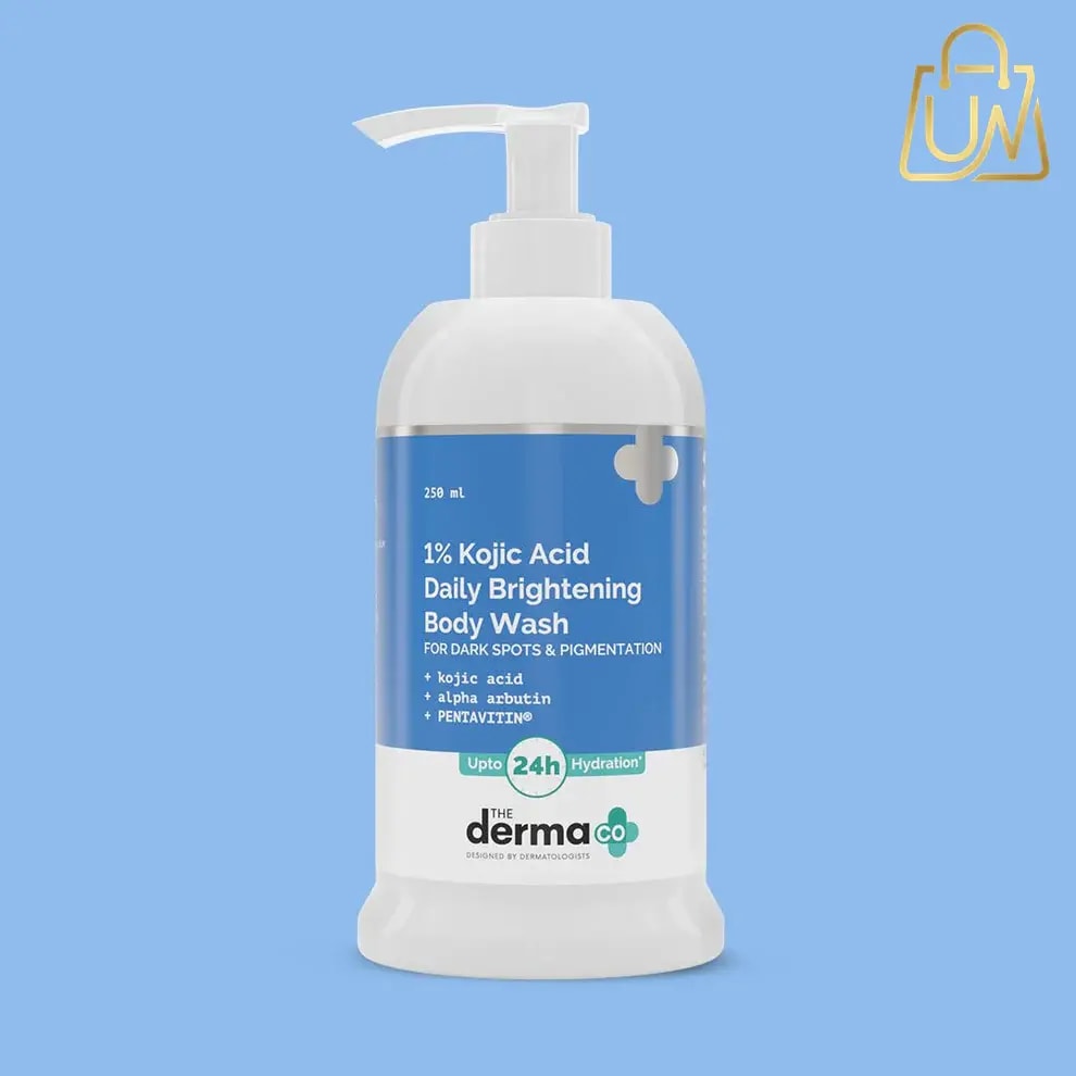 The Derma Co. 1% Kojic Acid Daily Brightening Body Wash (250 ml)