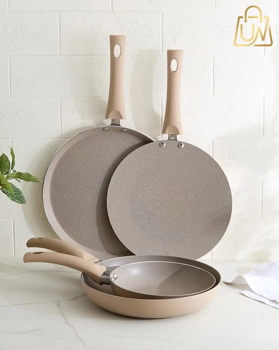 Home Centre Aluminium Non-Stick Dosa Tawa – Perfect for Daily Cooking